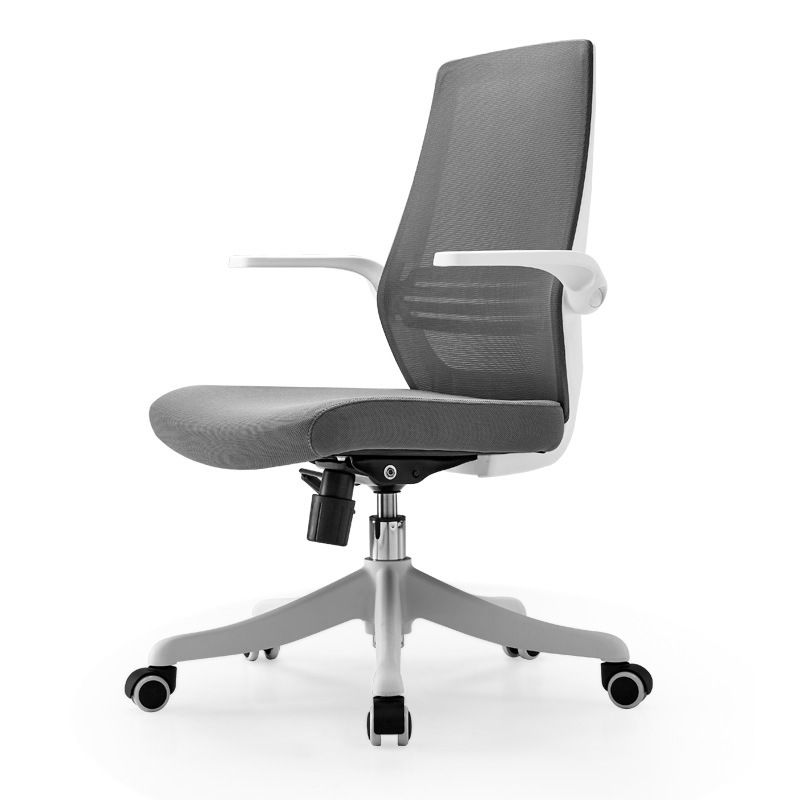 Mesh Mid Back Desk stoel Hedendaagse verstelbare wapenstoel stoel