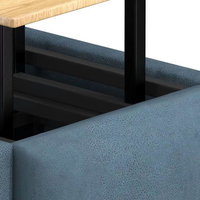 Modern Ottoman Velvet Upholstered Solid Color Square Ottoman with Bottom Rack Clearhalo 'furn' 'furn_ottomans_poufs' 'Furniture' 'Living Room Furniture' 'Ottomans & Poufs' 'ottomans_poufs' 1200x1200_4931af0f-42f9-4da4-9b85-0432c063c6e5