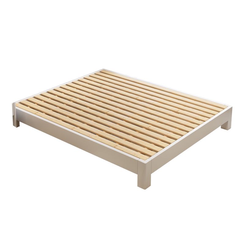 Eigentijdse vaste kleur houten bedframe 9,84 "h tatami bed