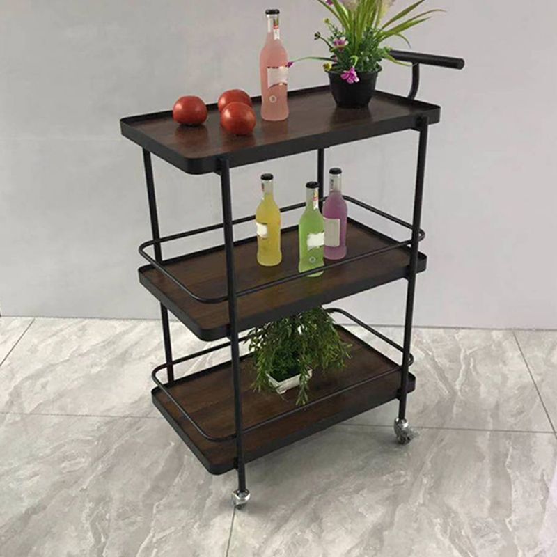 35.43" High Modern Prep Table Rolling Stone Prep Table for Dining Room Clearhalo 'furn' 'furn_kitchen_islands_carts' 'Furniture' 'Kitchen & Dining Furniture' 'Kitchen Islands & Carts' 'kitchen_islands_carts' 1200x1200_4931f1e6-94b7-4017-880f-2f90935c100c