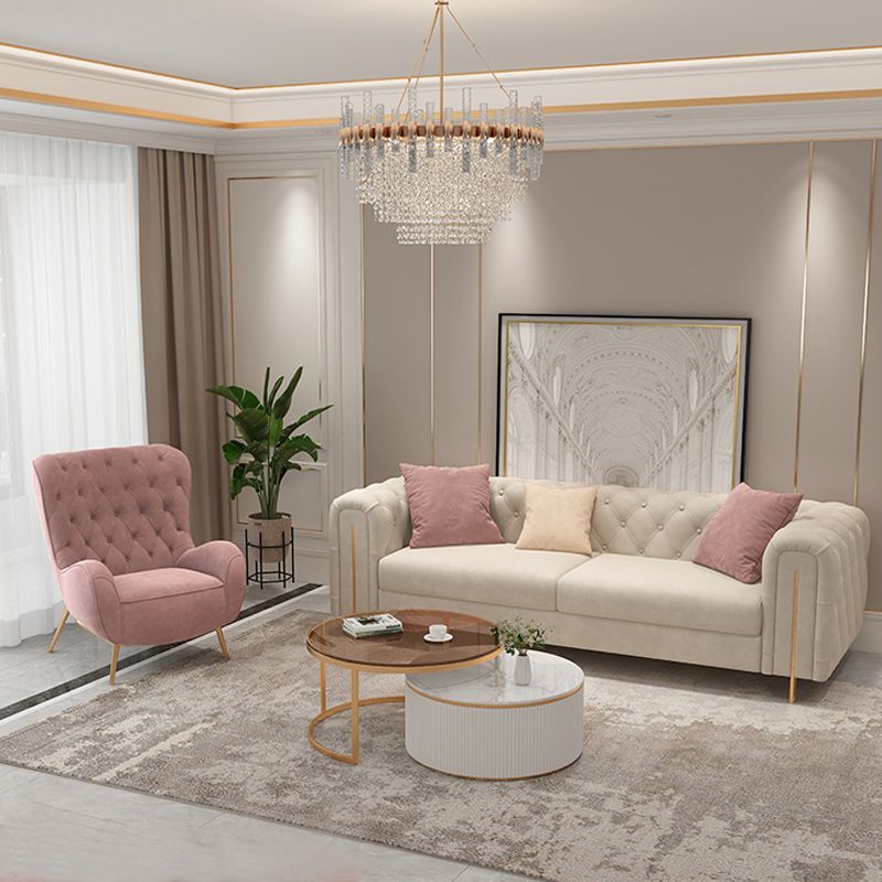 Tufted Split-Back Tuxedo Arm Chesterfield Sofa for Living Room, Apartment Clearhalo 'furn' 'furn_sofas' 'Furniture' 'furniture_sofas' 'Living Room Furniture' 'Sofa' 'sofas' 1200x1200_49321f12-3b95-4847-8f67-9316b09ee4ce