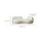 Scandinavian Seating Fabric Living Room White Tuxedo Arm Cushions Curved Sofa Clearhalo 'furn' 'furn_sofas' 'Furniture' 'Living Room Furniture' 'Sofa' 'sofas' 1200x1200_49327371-8dde-4b90-926a-f5e167c30cb7