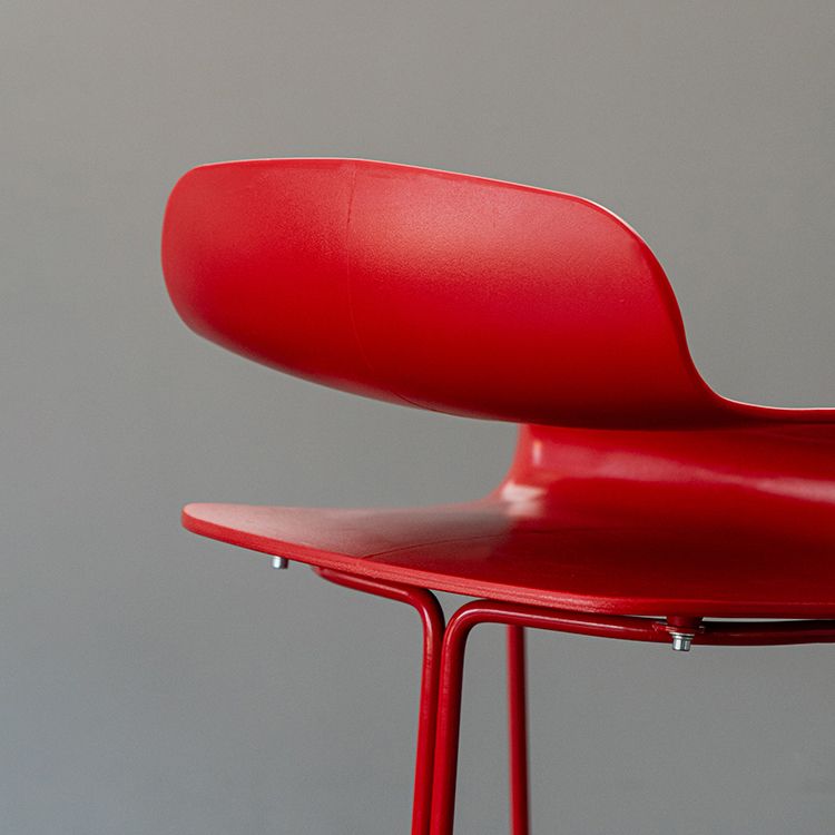 PP Bucket Counter Stools for Home Modern Design Armless Stools with Metal Base Clearhalo 'Bar Furniture' 'Bar Stools' 'bar_stools' 'furn' 'furn_bar_stools' 'furniture_bar_stools' 'Kitchen & Dining Furniture' 'kitchen&dining_furn' 'kitchen' 'kitchen_furn' Furniture' 1200x1200_49341423-973b-4686-a167-0120c9002d7c