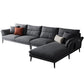 Flared Arm Fabric Sectional with Storage 4-seater Sofa & Chaise Clearhalo 'furn' 'furn_sectionals' 'Furniture' 'Living Room Furniture' 'Sectionals' 1200x1200_49382a2a-2a42-40ad-8445-4b4fc2e564dd