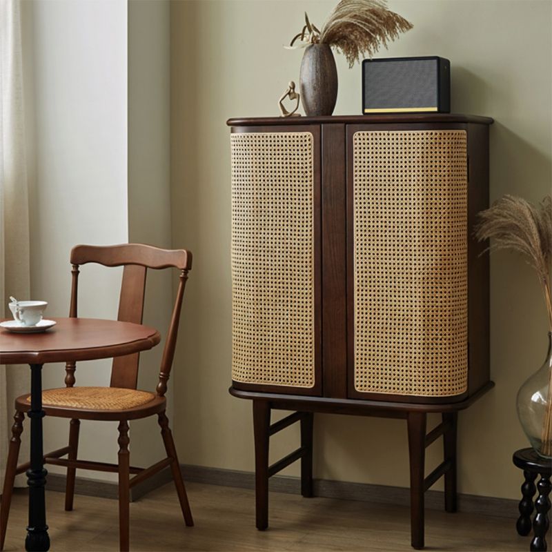 Server da pranzo contemporaneo server buffet di cenere con porte per sala da pranzo