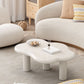 15"H Contemporary Coffee Table Wooden 4 Legs Coffee Cocktail Table Clearhalo 'Coffee & Accent Tables' 'Coffee Tables' 'coffee_tables' 'furn' 'furn_coffee_tables' 'Furniture' 'Living Room Furniture' 1200x1200_493c787e-f529-44e5-8fac-a9abd63c8295