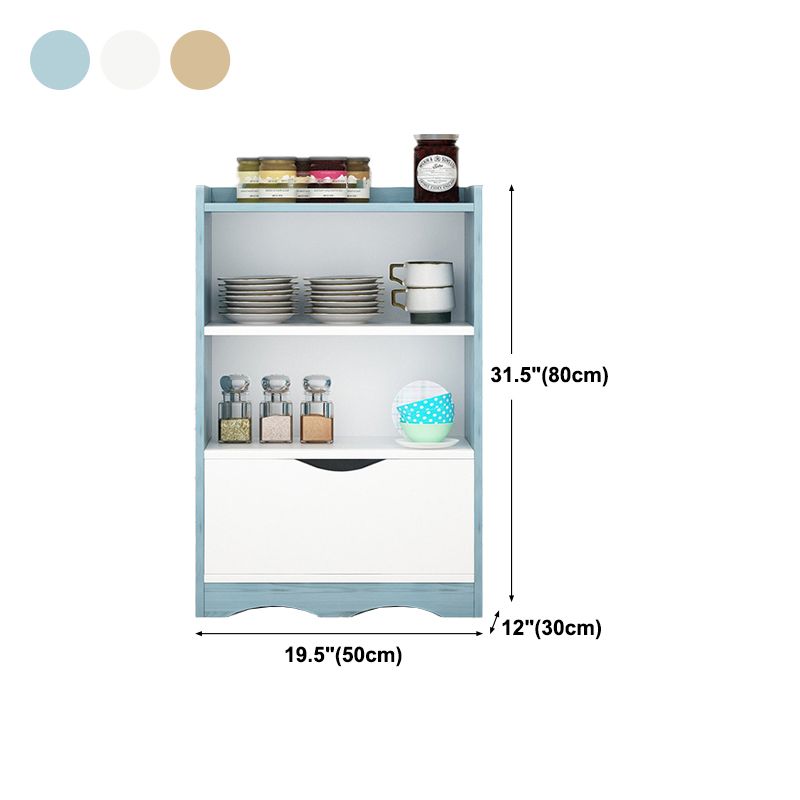 Living Room Simple Buffet Server Artificial Wood Frame Kitchen Server Clearhalo 'buffet_sideboard' 'Buffets & Sideboards' 'Furniture' 'furniture_buffet_sideboard' 'Kitchen & Dining Furniture' 1200x1200_49421164-3710-4c1b-95e5-20c257949c2e
