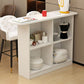 Contemporary Style Wood Specialty Patio Bar Table for Living Room Clearhalo 'Bar Furniture' 'Bar Tables' 'bar_tables' 'furn' 'furn_bar_tables' 'Furniture' 'Kitchen & Dining Furniture' 1200x1200_494224cc-bb9b-45c7-9820-3dc0e5fe98f8