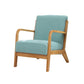 Scandinavian Basic Four Leg Armchair Solid Wood Living Room Armchair Clearhalo 'Accent Chairs' 'accent_chairs' 'Chairs & Seating' 'furn' 'furn_accent_chairs' 'Furniture' 'Living Room Furniture' 1200x1200_494381ea-1f30-4f11-9d05-ceca7d74ab6c