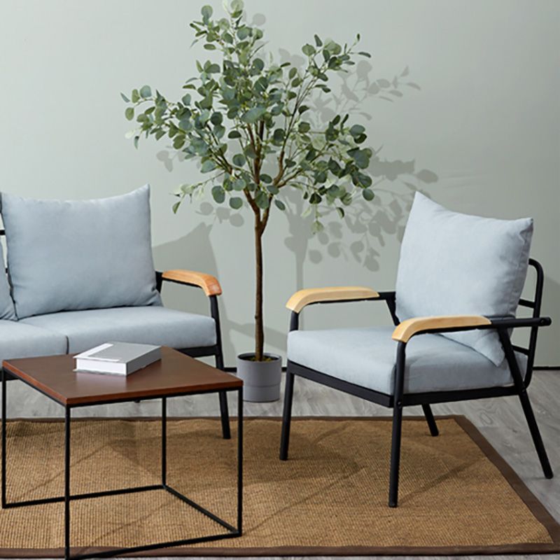 Solid Color Living Room Armchair Arms Included Accent Armchair Clearhalo 'Accent Chairs' 'accent_chairs' 'Chairs & Seating' 'furn' 'furn_accent_chairs' 'Furniture' 'Living Room Furniture' 1200x1200_4944ed31-58b0-4286-b30b-a1254e8e22c4