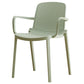 Modern Plastic Chair Parsons Chair in Matte Finish for Kitchen Clearhalo 'Dining Chairs' 'Dining Tables & Seating' 'dining_chair' 'furn' 'furn_dining_chair' 'Furniture' 'Kitchen & Dining Furniture' 1200x1200_49450cd3-4325-4e6f-9068-e91b9275fa42