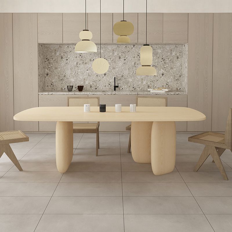 Solid Wood Furniture with Chairs 1/2/4/5 Pcs Modern Dinette Set for Home Use Clearhalo 'Dining Room Sets' 'Dining Tables & Seating' 'dining_room_set' 'furn' 'furn_dining_room_set' 'Furniture' 'Kitchen & Dining Furniture' 1200x1200_494559da-ef9e-43df-825c-a544f8cea364
