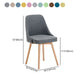 Upholstered Armless Dining Chairs Scandinavian Side Dining Chairs with Wood Legs Clearhalo ' kitchen&dining_furn' 'Dining Chairs' 'Dining Tables & Seating' 'dining_chair' 'furn' 'furn_dining_chair' 'Furniture' 'furniture_dining_chair' 'Kitchen & Dining Furniture' 'kitchen' 1200x1200_4945b717-fdd2-4f3b-b8e3-f0c16ac7c3d2