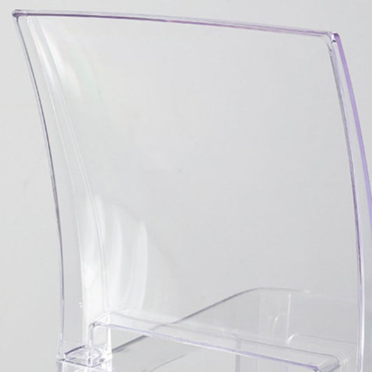 Style de style industriel Plasticr Bar-Sool Square Soupt Counter Bar Tabouret avec des jambes en plastique