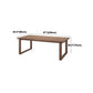 Rectangle Wood Dining Table Modern Pine Table in Brown with Double Pedestal Clearhalo ' dining_table' 'Dining Tables & Seating' 'Dining Tables' 'furn' 'furn_dining_table' 'Furniture' 'furniture_dining_table' 'Kitchen & Dining Furniture' 'kitchen&dining_furn' 'kitchen' 'kitchen_dining_table' 1200x1200_4947a998-cf18-4597-b5c0-c1d1be380a9a