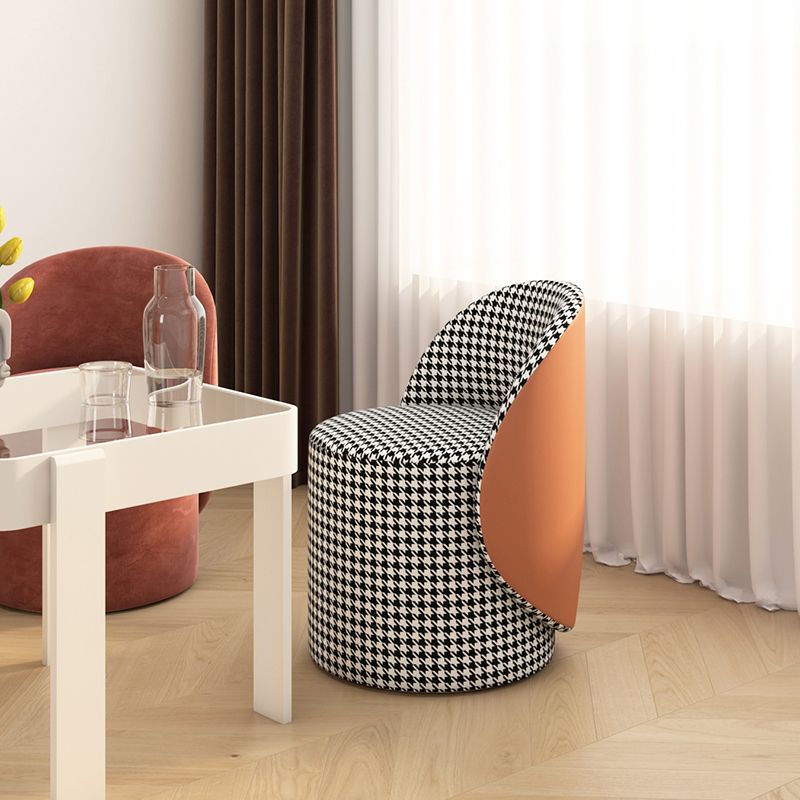 Contemporary 15.7"Wide Accent Chair Fixed Back Armless Sponge Side Chair Clearhalo 'Accent Chairs' 'accent_chairs' 'Chairs & Seating' 'furn' 'furn_accent_chairs' 'Furniture' 'Living Room Furniture' 1200x1200_494e31ac-d11b-4c43-8709-1b0dedcde075