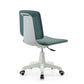 Modern Desk Chair Fabric Low Back Conference Chair with Wheels