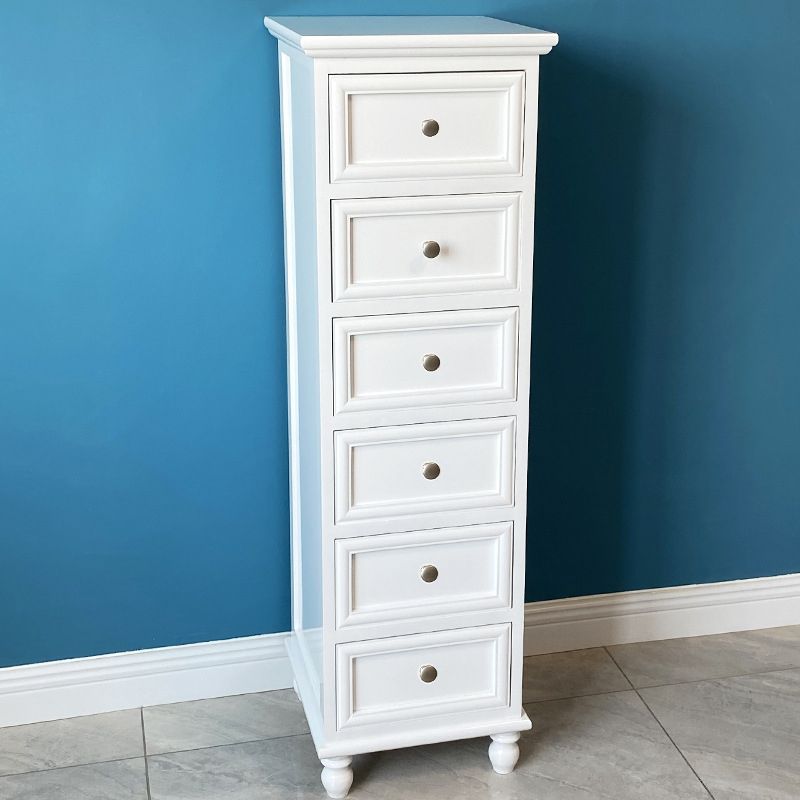 Cassa di accento in legno massiccio con cassetti rettangolo di 13,77 ".