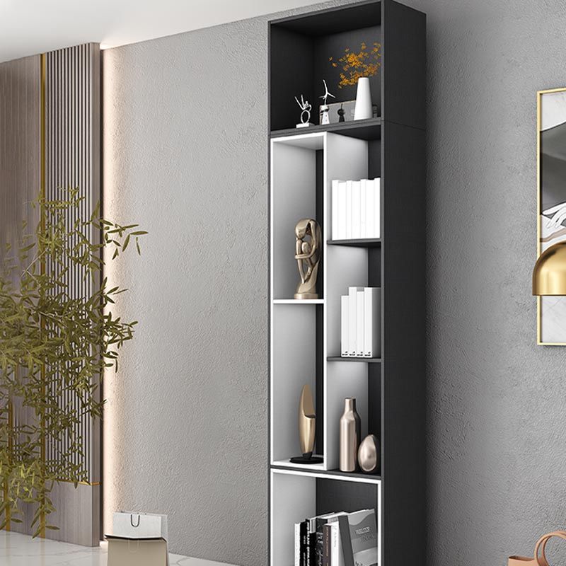 Contemporary Style 5 Tier Wardrobe Glass Cloth Rod Included Wardrobe Closet