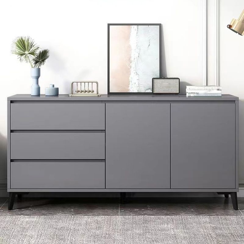 Stain Resistant Storage Cabinet Wood Side Cabinet with Drawer Clearhalo 'Cabinets & Chests' 'cabinets_chests' 'furn' 'furn_cabinets_chests' 'Furniture' 'Living Room Furniture' 1200x1200_495520ea-020f-4ea7-bdcf-9ad348937176