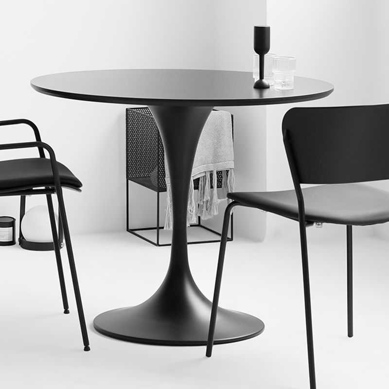 Modern Style with Pedestal Base Round Wooden Table Coffee Table Clearhalo 'Coffee & Accent Tables' 'Coffee Tables' 'coffee_tables' 'furn' 'furn_coffee_tables' 'Furniture' 'Living Room Furniture' 1200x1200_495735a1-dabc-49a8-b6a6-0ea7a76c538c