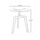 Modern Marble Top End Table 3 Mental Legs Sofa Side End Table for Living Room Clearhalo 'Coffee & Accent Tables' 'End & Side Tables' 'end_side_table' 'end_side_tables' 'furn' 'furn_end_side_tables' 'Furniture' 'furniture_end_side_table' 'Living Room Furniture' 1200x1200_4957a079-caf1-4780-a05d-4ed29faecc5a