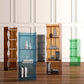 Contemporary Closed Back Bookshelf Acrylic Shelf Bookcase with Shelves Clearhalo 'Bookcases' 'furn' 'furn_bookcases' 'Furniture' 'Office Furniture' 1200x1200_495ce4f2-13b3-4e1f-b62b-4300f3427c7b
