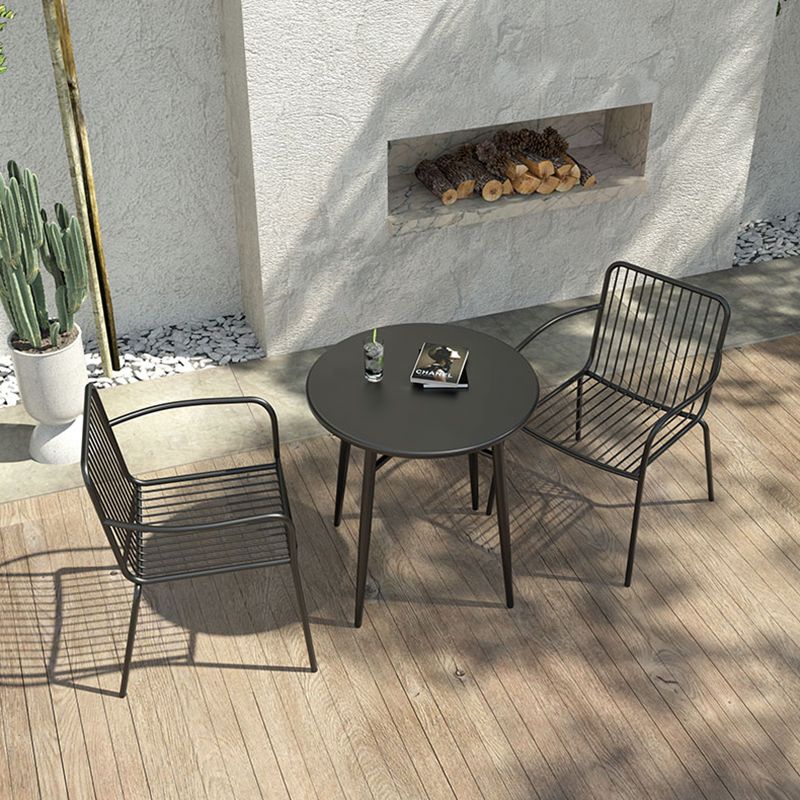 Industrial Dining Room Table Iron Dining Table with Sled Base for Home Kitchen Dinner Clearhalo ' dining_table' 'Dining Tables & Seating' 'Dining Tables' 'furn' 'furn_dining_table' 'Furniture' 'furniture_dining_table' 'Kitchen & Dining Furniture' 'kitchen&dining_furn' 'kitchen' 'kitchen_dining_table' 1200x1200_496100b6-9de6-4270-a621-7551a354bf90