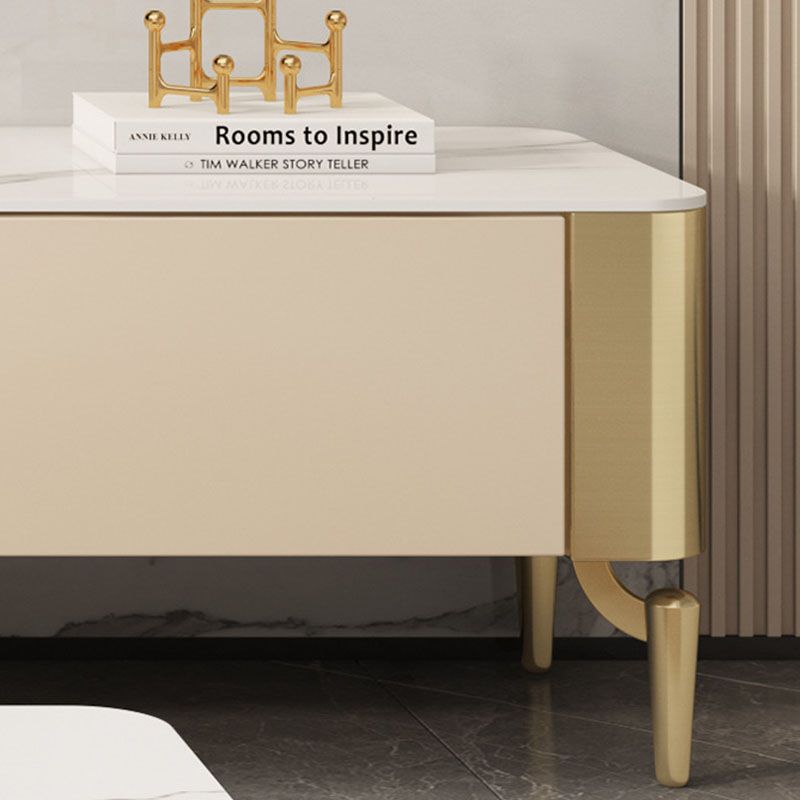 Stone TV Stand Console Enclosed Storage TV Media Stand with Drawers Clearhalo 'furn' 'furn_tv_stands_entertainment_centers' 'Furniture' 'Living Room Furniture' 'TV Stands & Entertainment Centers' 'TV Stands & Media Storage Furniture' 'tv_stands_entertainment_centers' 1200x1200_49630c27-9b39-4f1b-a919-822dabb1d8da