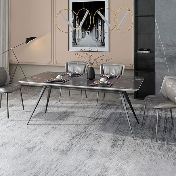 Home Side Chair Upholstered Wingback Dining Room Metal Chair (Set of 2) Clearhalo ' kitchen&dining_furn' 'Dining Chairs' 'Dining Tables & Seating' 'dining_chair' 'furn' 'furn_dining_chair' 'Furniture' 'furniture_dining_chair' 'Kitchen & Dining Furniture' 'kitchen' 1200x1200_496432bf-a71b-42d6-8ced-73ac0a491926