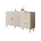 Sintemporagolo Sintelled Stoned Sideboard Cabinet Sideboard di archiviazione di lusso con cassetti e porte