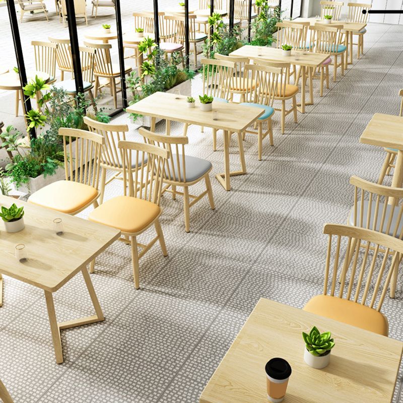 Contemporary Kitchen Dining Side Chair Slat Back Side Chair with Wood Legs Clearhalo 'Dining Chairs' 'Dining Tables & Seating' 'dining_chair' 'furn' 'furn_dining_chair' 'Furniture' 'Kitchen & Dining Furniture' 1200x1200_496af608-48c6-4748-9d2b-cc7d3d802386