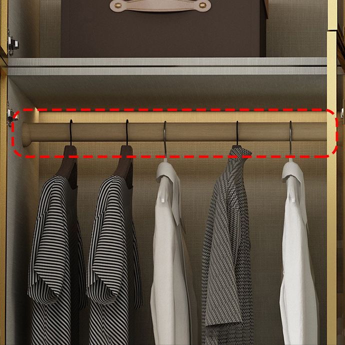 Armario de estilo moderno Color blanco Armario de madera para dormitorio