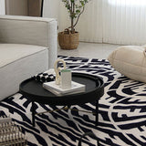 Scandinavian Round 1 Single Coffee Table Solid Wood Cocktail Table Clearhalo 'Coffee & Accent Tables' 'Coffee Tables' 'coffee_tables' 'furn' 'furn_coffee_tables' 'Furniture' 'Living Room Furniture' 1200x1200_496bf45e-b228-41a7-a539-8fba2963dac1