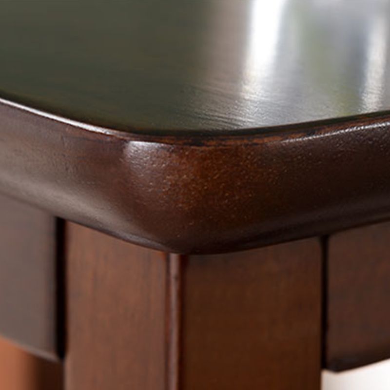 トランジショナルウッドトップサイドテーブルストレージ付き長方形のソファサイドエンドテーブル