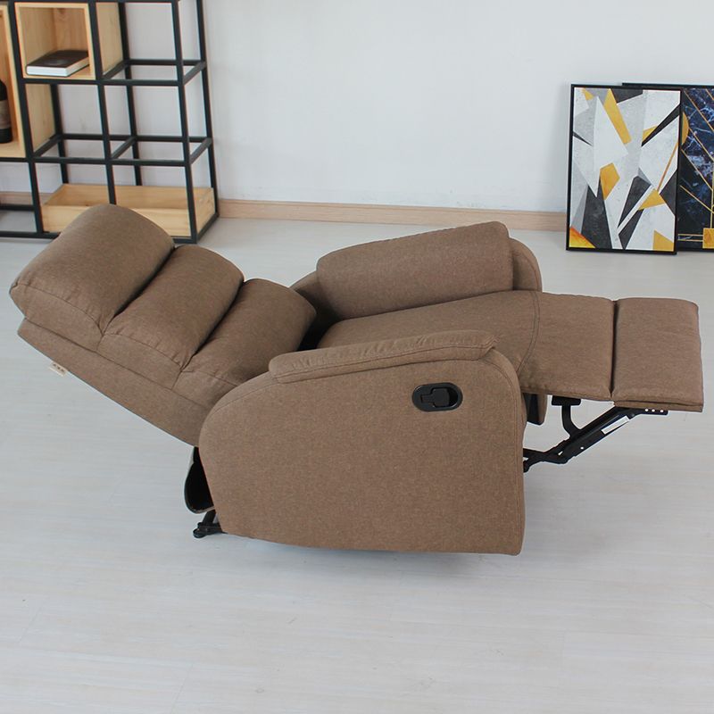 Sedia reclinabile contemporanea in metallo a colori solidi rocchetto per bilancini manuale-push botton