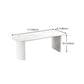 Sintered Stone Dining Table White Modern Dining Table for Kitchen Clearhalo ' dining_table' 'Dining Tables & Seating' 'Dining Tables' 'furn' 'furn_dining_table' 'Furniture' 'furniture_dining_table' 'Kitchen & Dining Furniture' 'kitchen&dining_furn' 'kitchen' 'kitchen_dining_table' 1200x1200_496ea68d-ee54-430c-b944-305e1b48eeb5