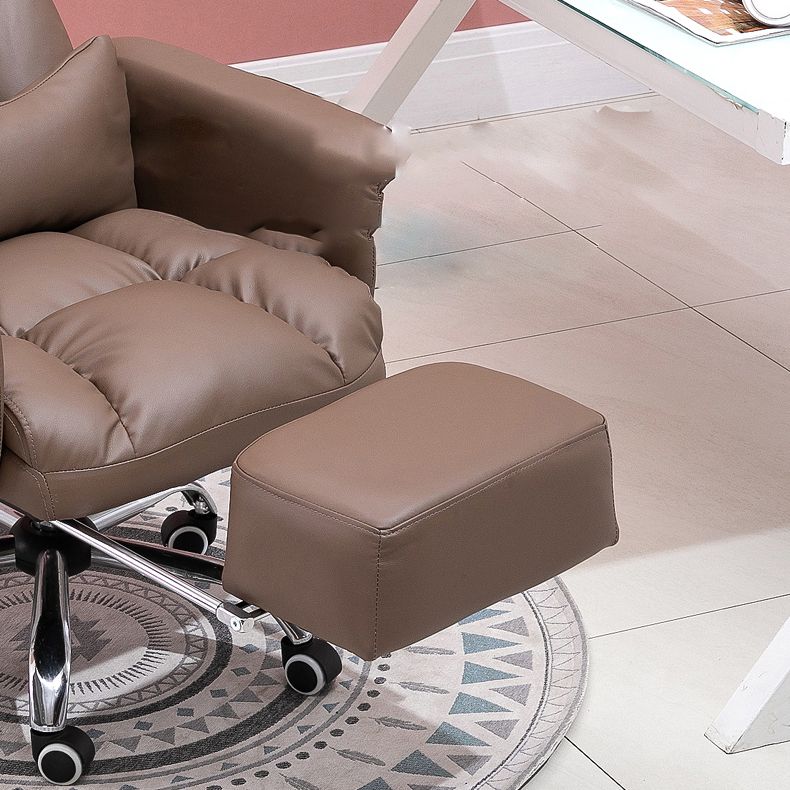 Gedekte wapenstoel Stoel Moderne verstelbare stoelhoogte Swivel stoel met wielen