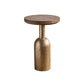 Round Pedestal Side Table French Rustic Side End Snack Table Clearhalo 'Coffee & Accent Tables' 'End & Side Tables' 'end_side_tables' 'furn' 'furn_end_side_tables' 'Furniture' 'Living Room Furniture' 1200x1200_4973b329-acb7-4478-97cc-8a92353d81a8