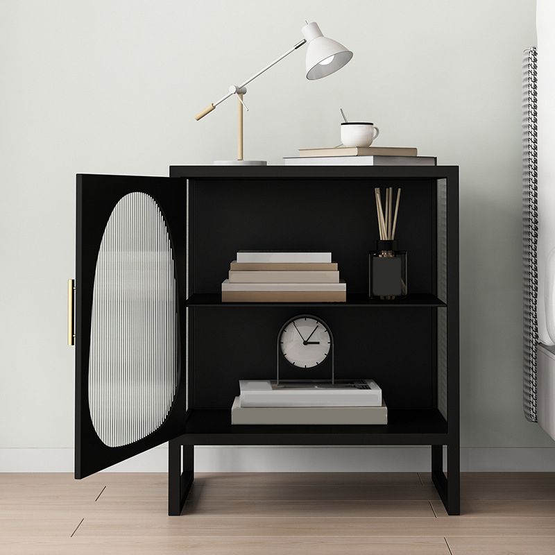 Industrial Accent Table Nightstand Antique Finish Bed Nightstand Clearhalo 'Bedroom Furniture' 'furn' 'furn_night_stand' 'Furniture' 'night_stand' 'Nightstands' 1200x1200_4973b467-ecfc-43b7-b86d-54935c5a08d2