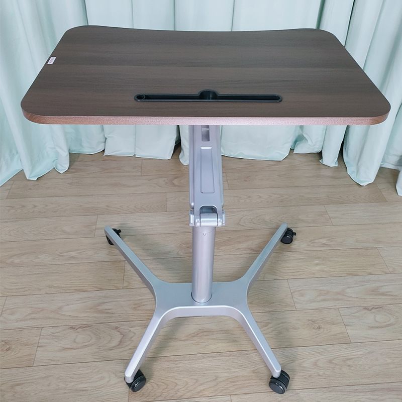 Modern Style Wooden Office Desk Rectangular Shape Movable Table with Wheels for Office Clearhalo 'furn' 'furn_office_desk' 'Furniture' 'Office Desks' 'Office Furniture' 'office_desk' 1200x1200_4973de39-9d95-4a1a-a1ea-664d6beb65a6