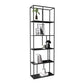 Industrial Metal Open Etagere Bookshelf Vertical Bookshelf for Office Clearhalo 'Bookcases' 'furn' 'furn_bookcases' 'Furniture' 'furniture_bookcases' 'kitchen' 'kitchen_bookcases' 'Living Room Furniture' 'Office Furniture' 1200x1200_49745784-4463-40f2-99db-80daed37d7b2