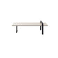 Contemporary Coffee Cocktail Table  Solid Wood Coffee  End Table