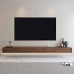 Zeitgenössische TV-Konsole aus massivem Holz, TV-Medienkonsole für das Wohnzimmer