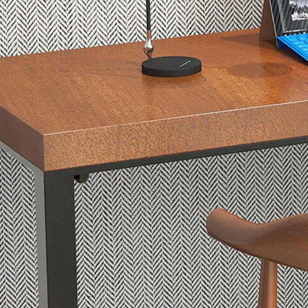 Solid Pinewood Home Writing Table Industrial L-Shape Office Table Clearhalo 'furn' 'furn_office_desk' 'Furniture' 'Office Desks' 'Office Furniture' 'office_desk' 1200x1200_497df3bd-5dc8-4532-8335-16e3ff0b0fd6