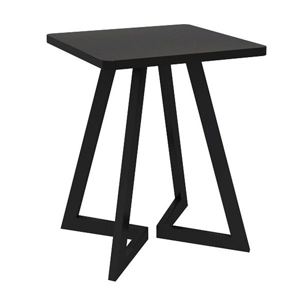 Industrial Dining Table Double Metal Pedestal Table with Black Tabletop for Dining Room Clearhalo ' dining_table' 'Dining Tables & Seating' 'Dining Tables' 'furn' 'furn_dining_table' 'Furniture' 'furniture_dining_table' 'Kitchen & Dining Furniture' 'kitchen&dining_furn' 'kitchen' 'kitchen_dining_table' 1200x1200_497f31ad-c302-4a18-bbf1-e356b14e1e61