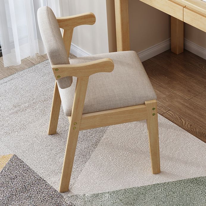 Contemporary Wood Indoor Open Back Dining Side Chair 20'' Wide Dining Chair Clearhalo ' kitchen&dining_furn' 'Dining Chairs' 'Dining Tables & Seating' 'dining_chair' 'furn' 'furn_dining_chair' 'Furniture' 'furniture_dining_chair' 'Kitchen & Dining Furniture' 'kitchen' 1200x1200_4983e806-f013-4c53-a83f-ca52a296d697