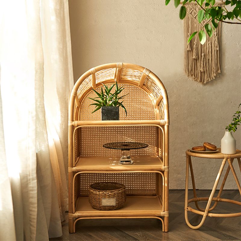 Contemporary Closed Back Bookshelf Standard Shelves Included Bookcase