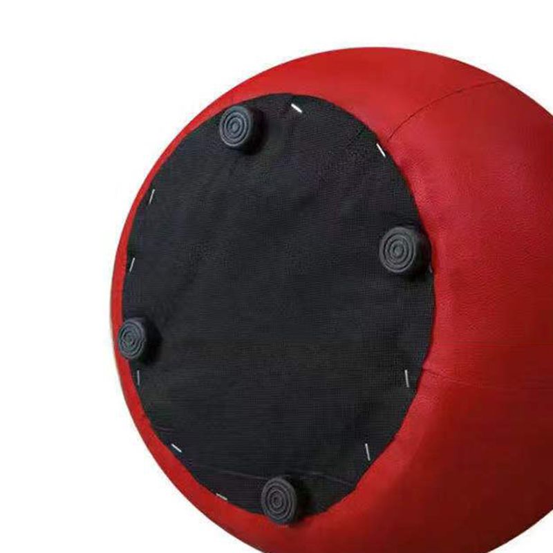 Water Resistant Standard Round Modern Red Leather Pouf for Living Room Clearhalo 'furn' 'furn_ottomans_poufs' 'Furniture' 'Living Room Furniture' 'Ottomans & Poufs' 'ottomans_poufs' 1200x1200_498a251a-d12c-40dc-8501-1f241a438403