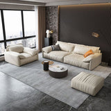 Living Room Faux Leather Pillow Top Arm Standard Contemporary Beige Sofa Clearhalo 'furn' 'furn_sofas' 'Furniture' 'furniture_sofas' 'kitchen' 'kitchen_sofas' 'Living Room Furniture' 'Sofa' 'sofas' 1200x1200_498ba7c5-7f40-4ccd-bc6c-021fbfbfc496